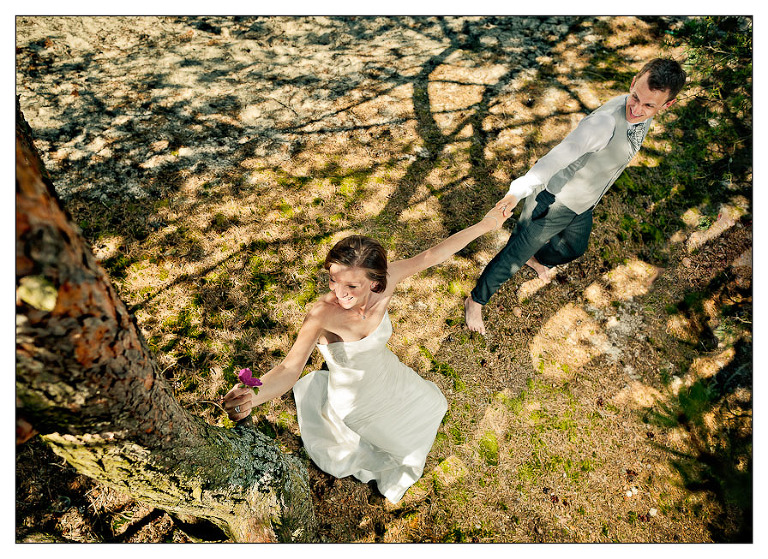 fotograf ślubny Warszawa, sesja zdjęciowa nad morzem, zdjęcia w wodzie, fotograf warszawa, plener ślubny, zdjęcia Łeba