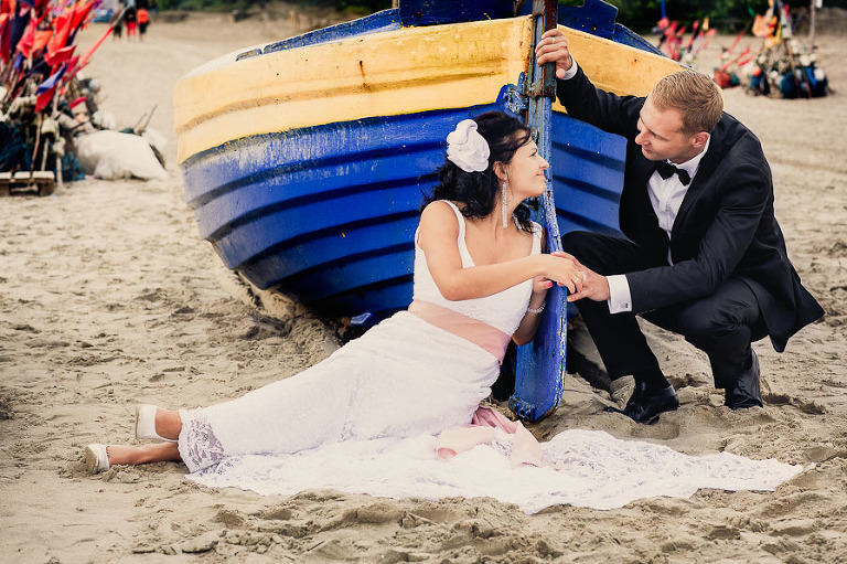 sesja zdjęciowa nad Bałtykiem, plener ślubny nad morzem, sesja zdjęcowa, fotograf warszawa