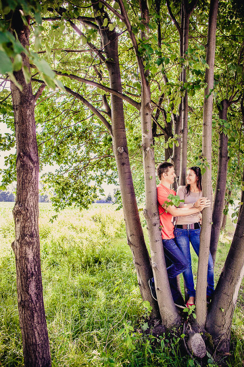 sesja zdjęciowa Kasia i Krzysztof, fotograf ślubny Warszawa