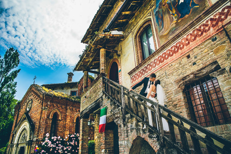 Fotograf ślubny Warszawa - sesja zdjęciowa ślubna w Liguria Włochy Ania i Jarek