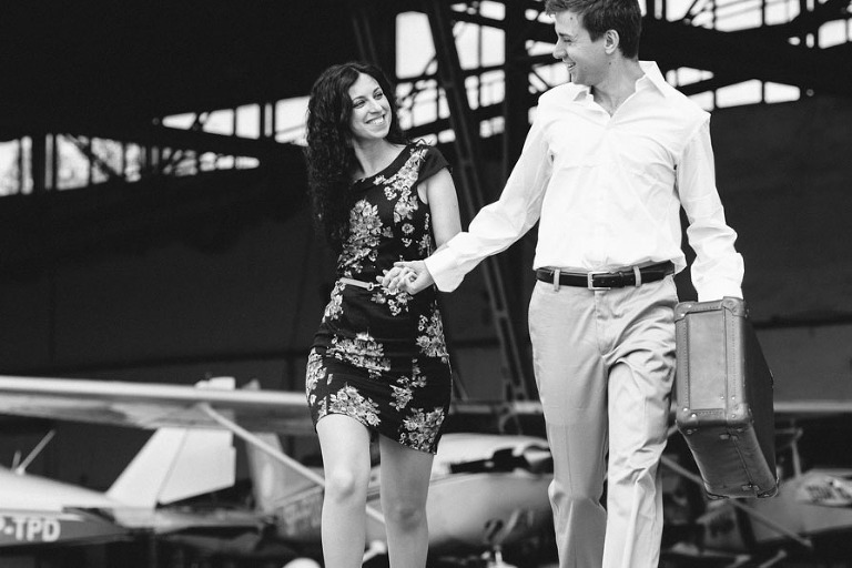 Vera i Tom - sesja narzeczeńska fotoszubi fotograf ślubny warszawa Aeoroklub