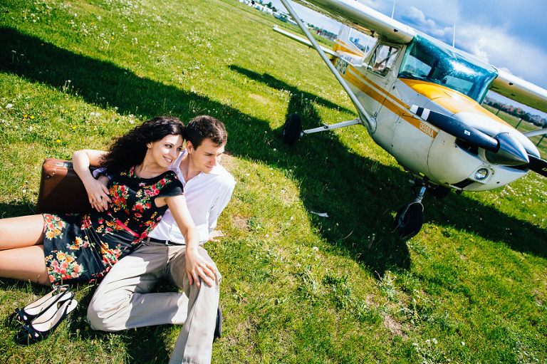 Vera i Tom - sesja narzeczeńska fotoszubi fotograf ślubny warszawa Aeoroklub