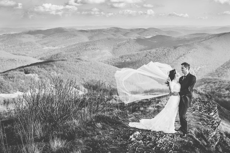 Magda i Maciek sesja zdjęciowa Bieszczady, fotograf ślubny Warszawa