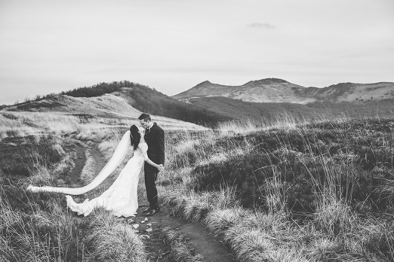 Magda i Maciek sesja zdjęciowa Bieszczady, fotograf ślubny Warszawa