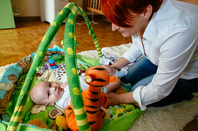 Chrzest Karolka - fotograf ślubny Warszawa Fotoszubi