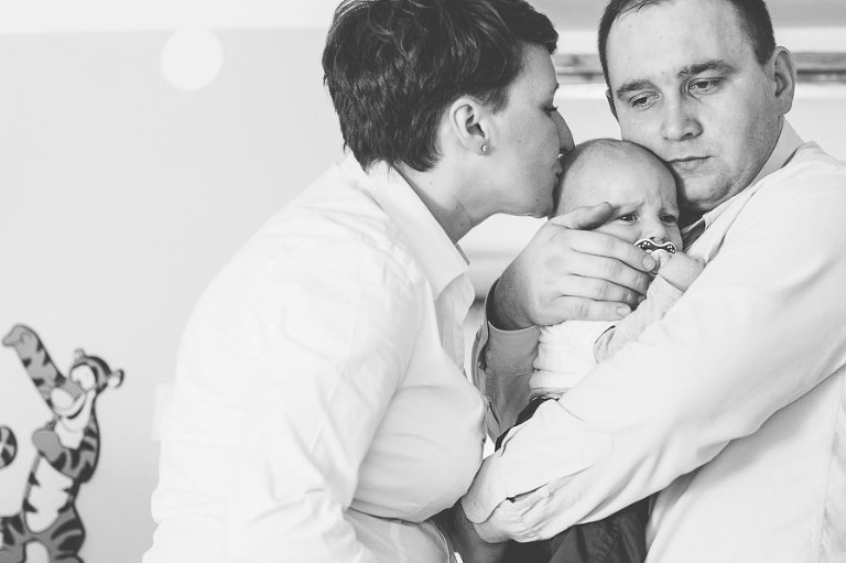 Chrzest Karolka - fotograf ślubny Warszawa Fotoszubi