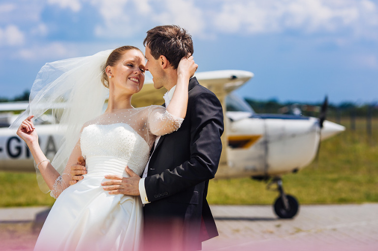 Marta i Marek - reportaż z dnia ślubu i sesja plenerowa. Fotograf ślubny Warszawa