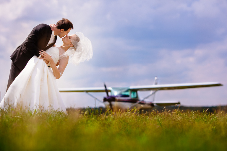 Marta i Marek - reportaż z dnia ślubu i sesja plenerowa. Fotograf ślubny Warszawa