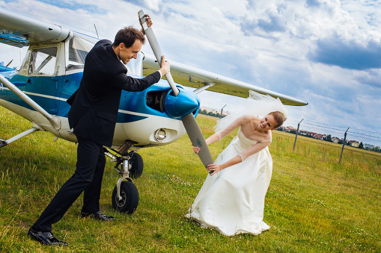 Marta i Marek - reportaż z dnia ślubu i sesja plenerowa. Fotograf ślubny Warszawa