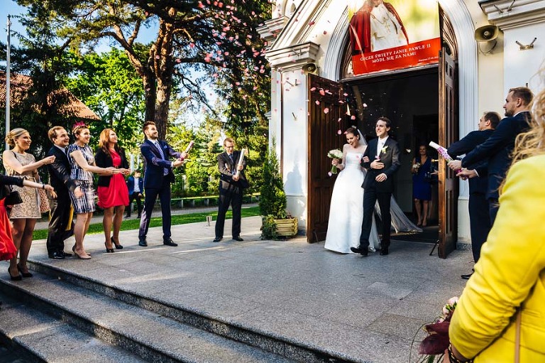 Marta i Marek - reportaż z dnia ślubu i sesja plenerowa. Fotograf ślubny Warszawa